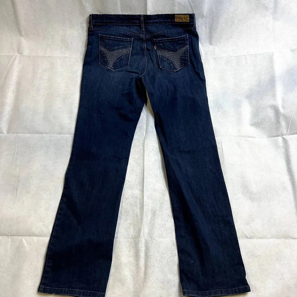 Levis Slight Curve Classic Straight Leg Jeans Womens Size 16/33 - Picture 2 of 13